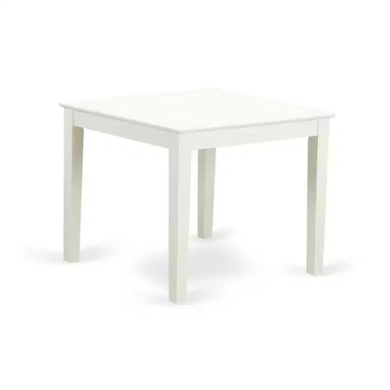 Ensemble de salle à manger côtier 5 pièces table carrée et chaises - 36 pouces - Style artisanal