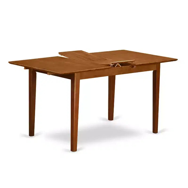 Ensemble table de cuisine rustique 5 pièces - Table de salle à manger avec chaises - Idéal pour les petits espaces
