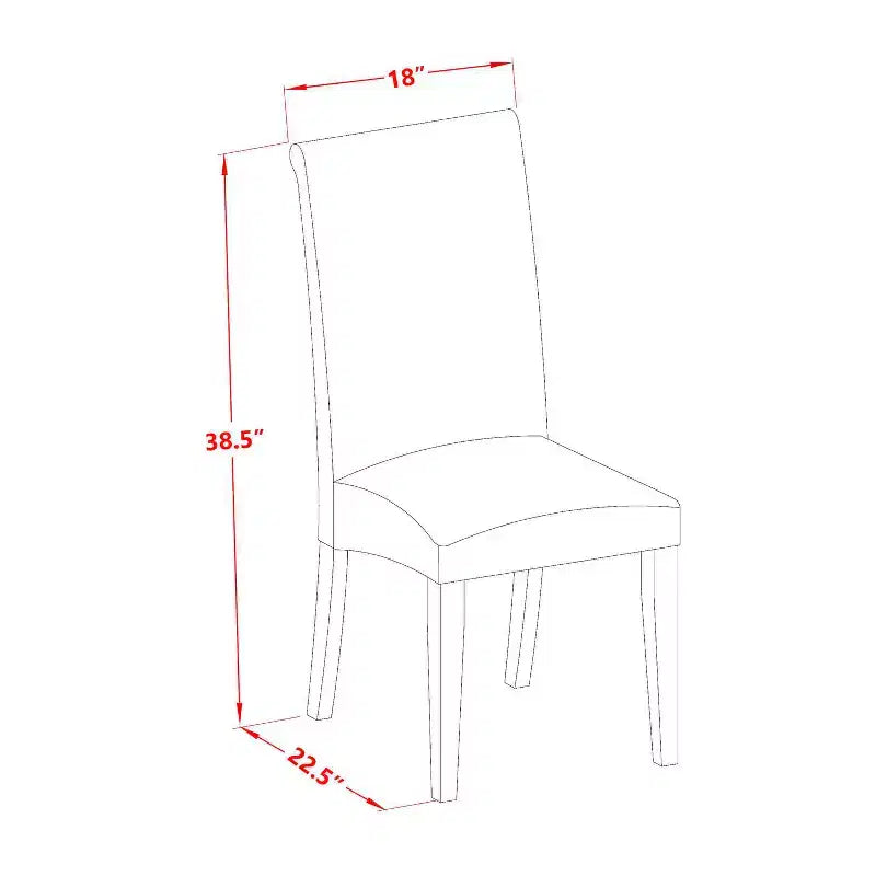 Ensemble de salle à manger 3 pièces HomeStock avec plateau en bois massif finition blanc lin et table à rabats