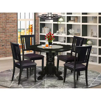Ensemble table à manger et chaises - Table de cuisine et 4 chaises - Style moderne