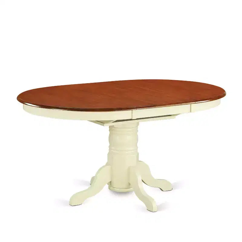 Kitchen Table Set for 4 - 5 Piece Dining Set with Butterfly Leaf & Chairs