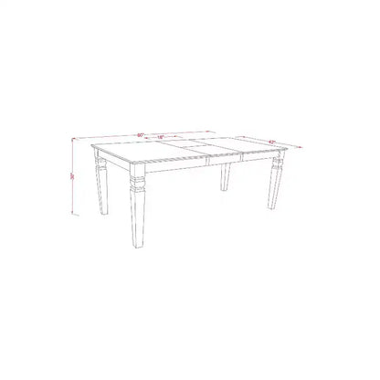 HomeStock Table à manger 6 pièces rectangulaire à plateau en bois massif finition noire avec 1 banc et 4 chaises