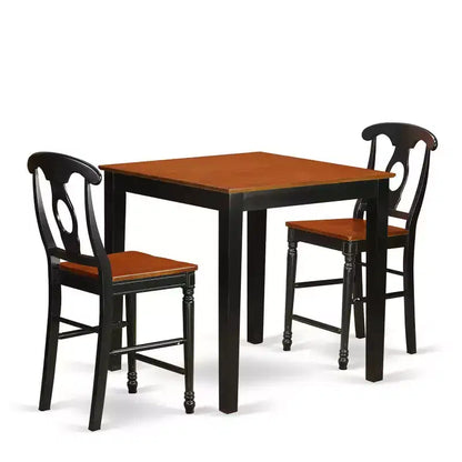 Victorian Dining Table Set - Vintage Kitchen Table & Chairs for 4 - HomeStock