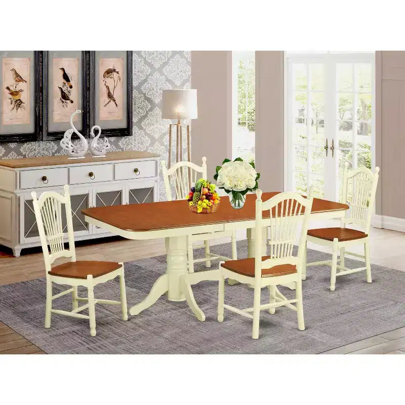 Ensemble Table et Chaises de Salle à Manger - Ensemble Table et Chaises de Cuisine pour Petits Espaces - Design Moderne