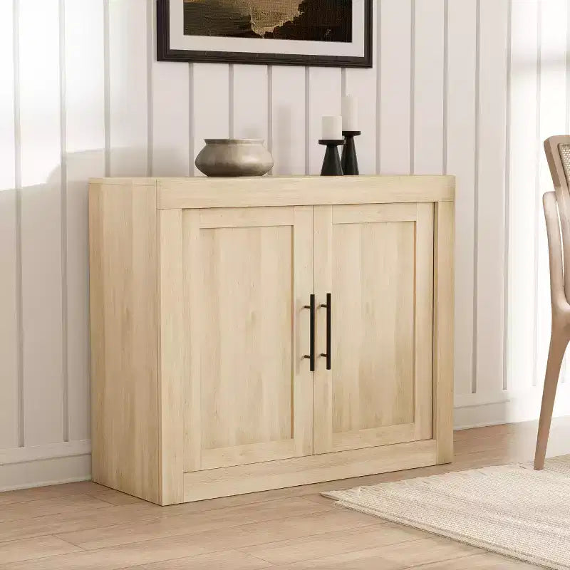 70.8 Sideboard Buffet Cabinet with 4 Doors, Farmhouse Modern Accent Cabinet with Storages, Wood Coffee Bar Media Console for Living Room, Kitchen