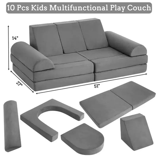 Canapé pour tout-petits en mousse souple, piscine à balles pour garçons et filles, pour chambre à coucher, salle de jeux,