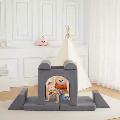 Canapé pour tout-petits en mousse souple, piscine à balles pour garçons et filles, pour chambre à coucher, salle de jeux,