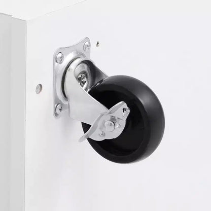 PexFix 47,2 Îlot de cuisine de ferme avec abattant, îlot de rangement de cuisine avec étagères latérales amovibles, deux tiroirs pour cuisine, salle à manger, blanc