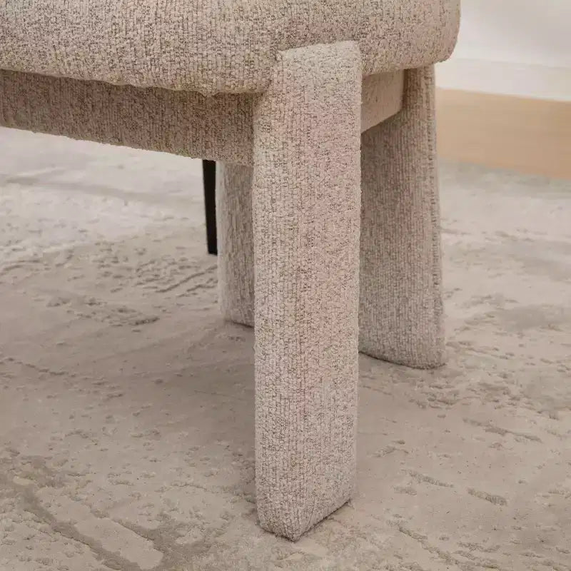Lot de 2 chaises de salle à manger modernes rembourrées avec pieds en bois, chaises d'appoint élégantes sans accoudoirs pour la salle à manger, la cuisine ou les espaces de vie - Panipeachy