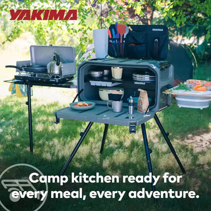 Yakima EXO OpenRange 16 x 31 po. Table d'appoint en métal pour réservoirs de propane, noire