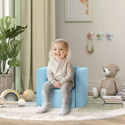Ensemble table et chaises convertible 2-en-1 pour garçons et filles