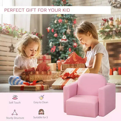 Ensemble table et chaises convertible 2-en-1 pour garçons et filles
