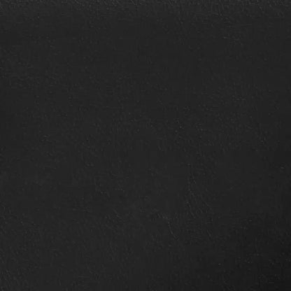 Cadre de lit Cuir synthétique noir, contreplaqué, bois composite King
