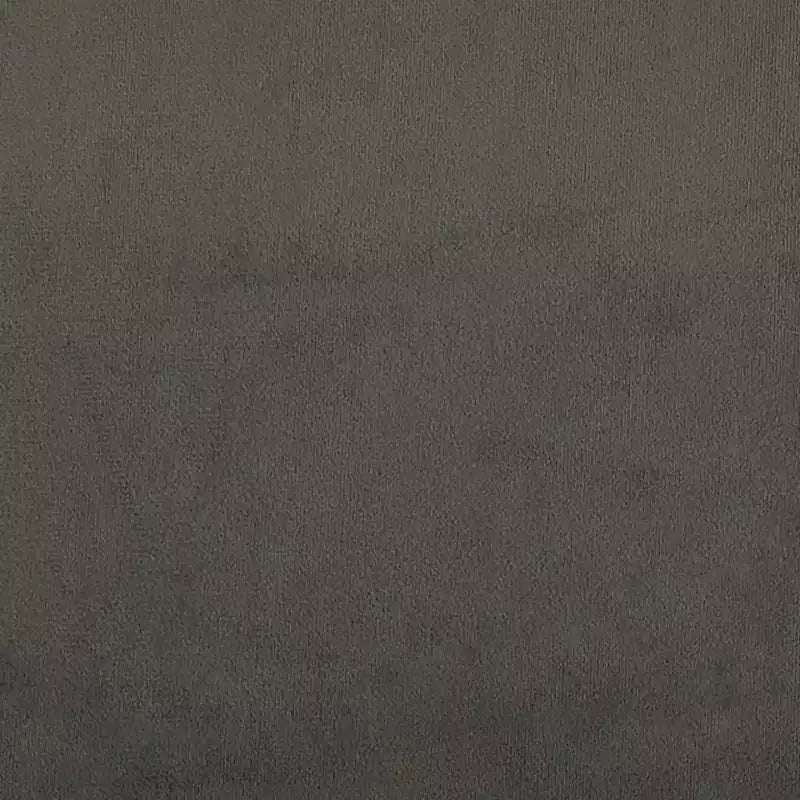 Cadre de lit Velours gris foncé (100 % polyester), contreplaqué, bois d'ingénierie