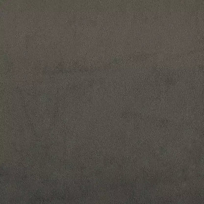 Cadre de lit Velours gris foncé (100 % polyester), contreplaqué, bois d'ingénierie