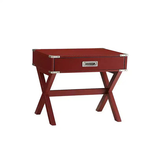 Royal Hampton End Table, Red
