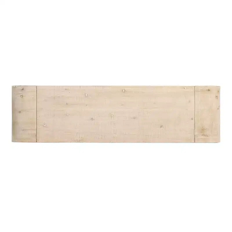 Console incurvée avec 2 tiroirs pour entrée, table d'entrée minimaliste en bois avec rangement pour salon