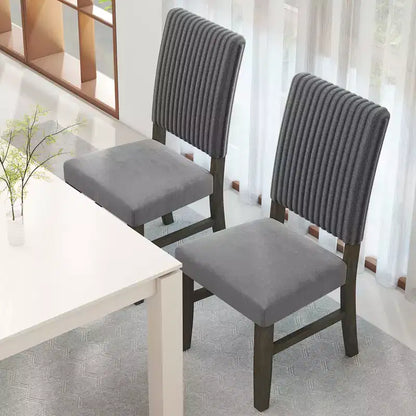 Costway Lot de 4 chaises de salle à manger en velours de style moderne du milieu du siècle
