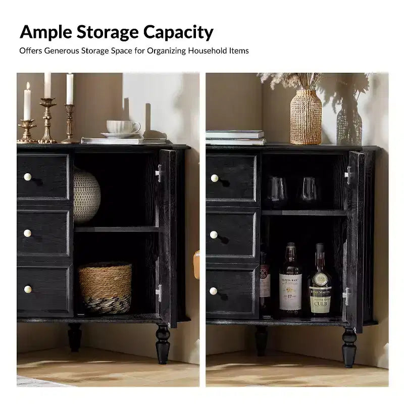 Roland 30 H Meuble d'angle à 2 portes avec pieds tournés Lot de 2|ARTFUL LIVING DESIGNS