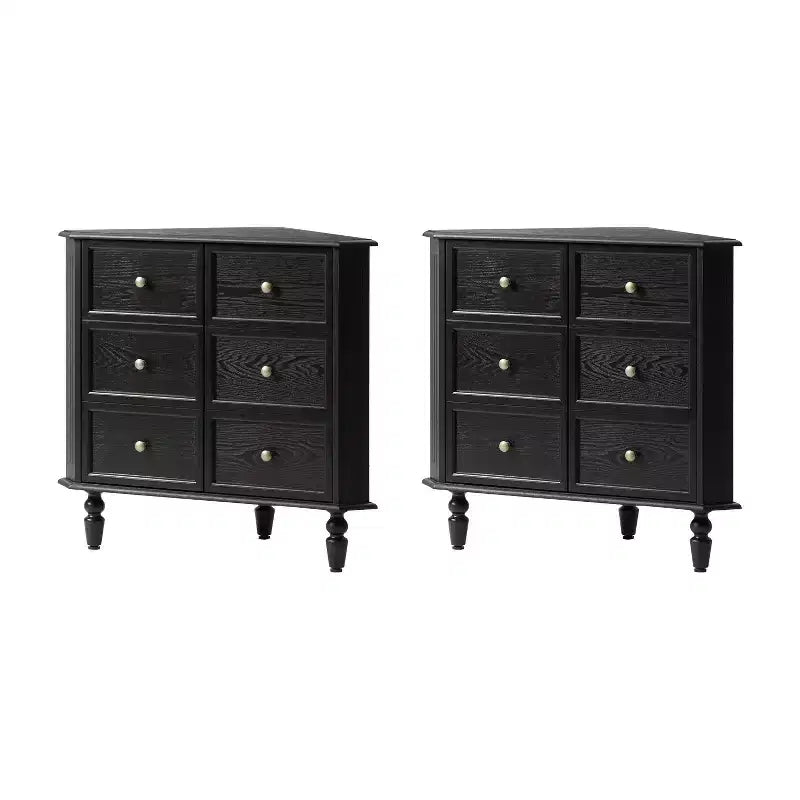 Roland 30 H 2-Door Corner Cabinet with Spindle Legs Set of 2|ARTFUL LIVING DESIGNS