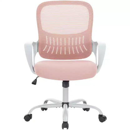 TUYOHW Chaise de bureau en maille à roulettes, Hauteur 41,5" réglable, Fauteuil gamer pour bureau