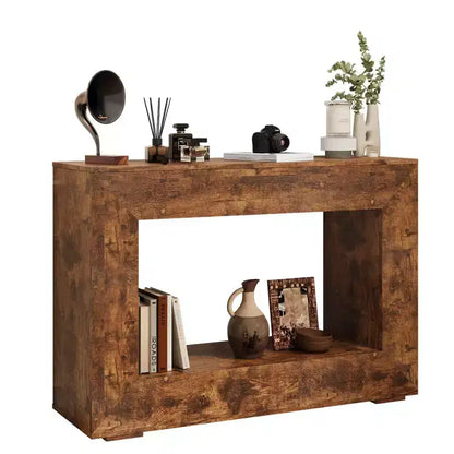 47 Table console étroite de ferme pour salon, couloir - Panipeachy