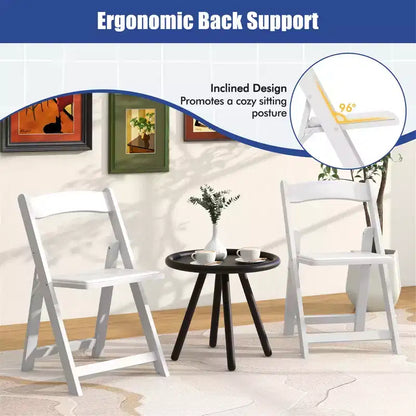 Lot de 8 chaises de salle à manger Costway avec pieds en bois d'hévéa et assise rembourrée pour maison, bureau, événements