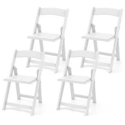 Lot de 8 chaises de salle à manger Costway avec pieds en bois d'hévéa et assise rembourrée pour maison, bureau, événements