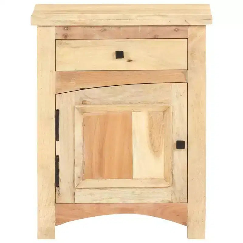 vidaXL Table de chevet 40x30x50 cm Bois de récupération massif