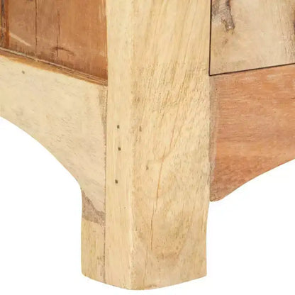 vidaXL Table de chevet 40x30x50 cm Bois de récupération massif
