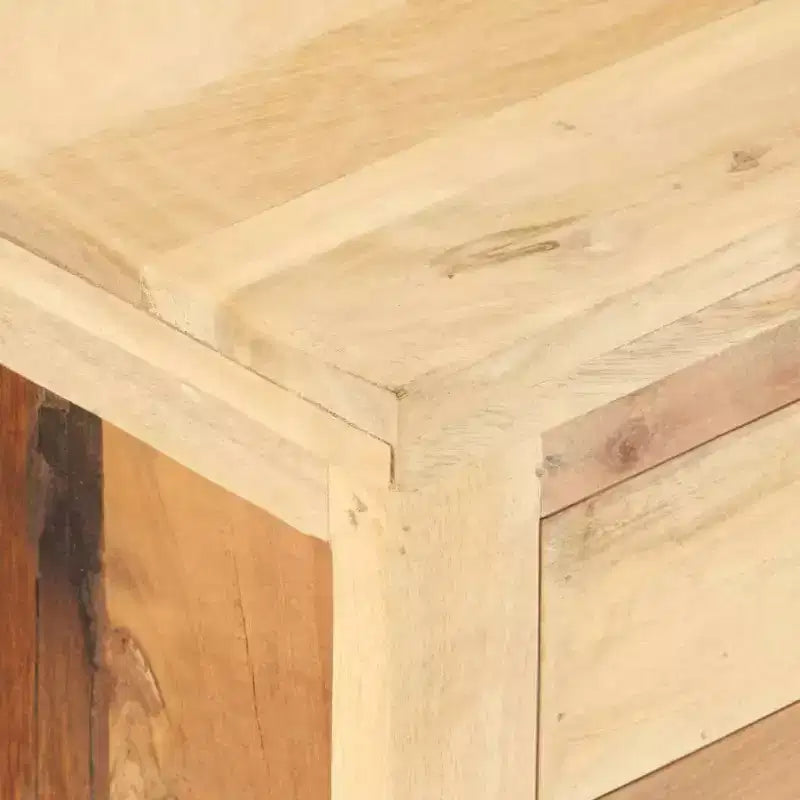 vidaXL Table de chevet 40x30x50 cm Bois de récupération massif