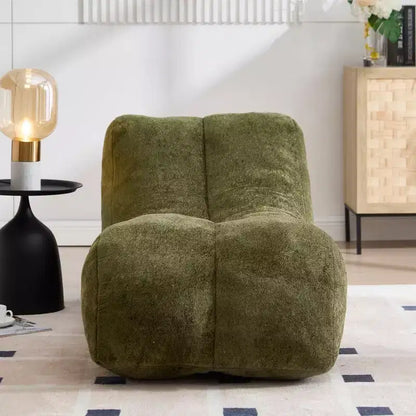 Pouf TUYOHW59 pouces, canapé lounge épousant les courbes du corps avec éponge haute élasticité, canapé de sol léger pour salon, chambre à coucher