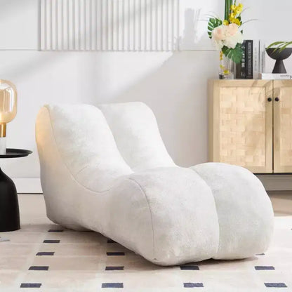 Pouf TUYOHW59 pouces, canapé lounge épousant les courbes du corps avec éponge haute élasticité, canapé de sol léger pour salon, chambre à coucher