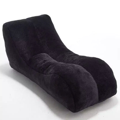 Pouf TUYOHW59 pouces, canapé lounge épousant les courbes du corps avec éponge haute élasticité, canapé de sol léger pour salon, chambre à coucher