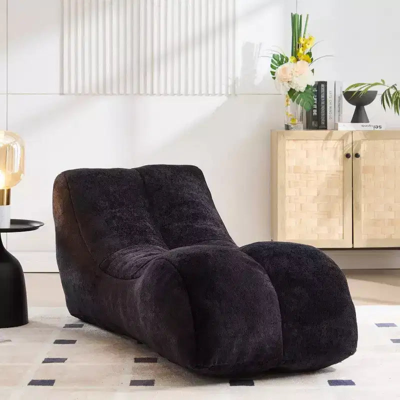 Pouf TUYOHW59 pouces, canapé lounge épousant les courbes du corps avec éponge haute élasticité, canapé de sol léger pour salon, chambre à coucher