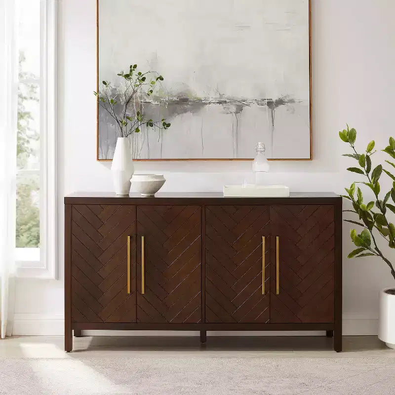 Enfilade Darcy marron foncé - Crosley