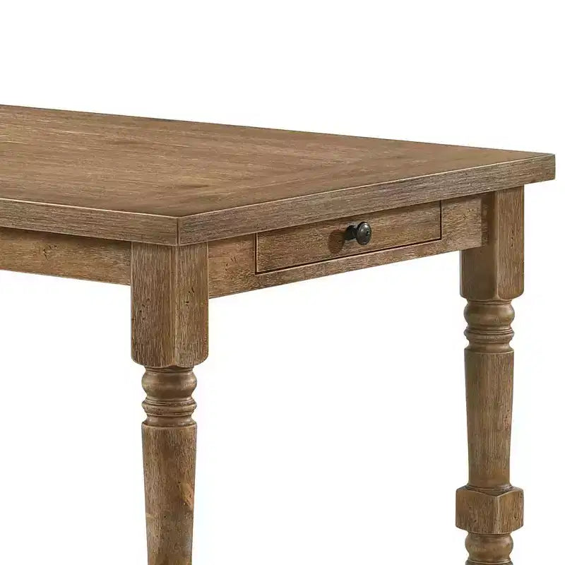 Table à manger Farsiris 55 po au fini chêne patiné - Acme Furniture