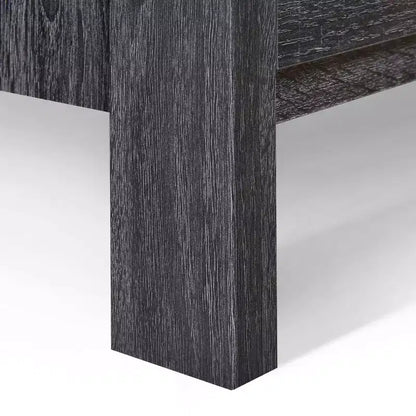 Lot de 2 tables de chevet contemporaines Olimont 2 tiroirs chêne gris Sonoma - Christopher Knight Home : Tables de rangement de chevet
