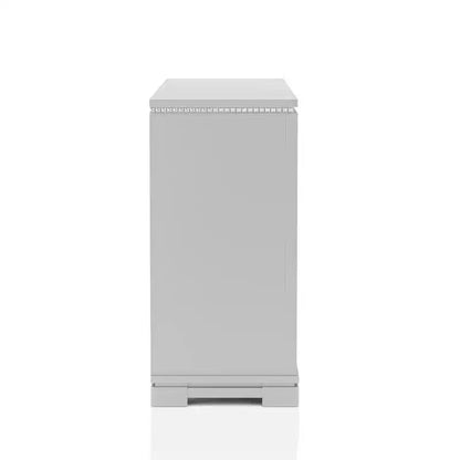 Commode Tenaya 6 tiroirs argent - HOMES: Inside + Out