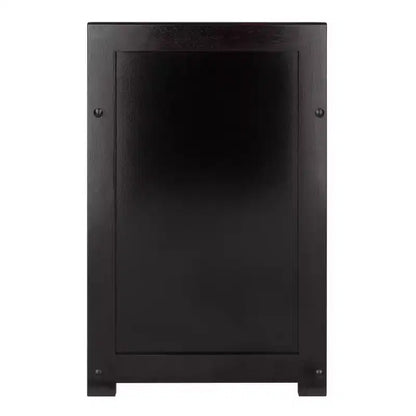 Banc de rangement 4 pièces Addison avec paniers Espresso/Chocolat - Winsome : Organiseur d'entrée en bois, pouf de chambre