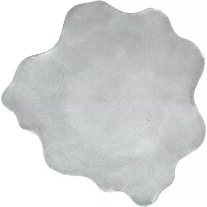 Table basse Forest Grove en aluminium argent antique - ZM Home : Piédestal irrégulier bohème moderne, Décoration de salon