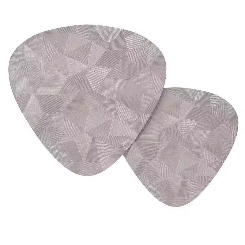2 tables gigognes en métal Greene nickel – WyndenHall