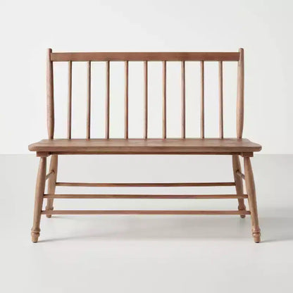 Banc de salle à manger Windsor vintage - Chêne vieilli - Hearth & Hand™ avec Magnolia