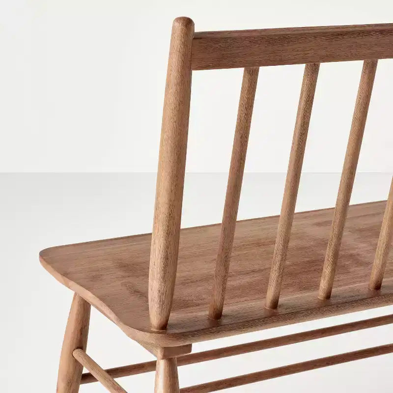 Banc de salle à manger Windsor vintage - Chêne vieilli - Hearth & Hand™ avec Magnolia