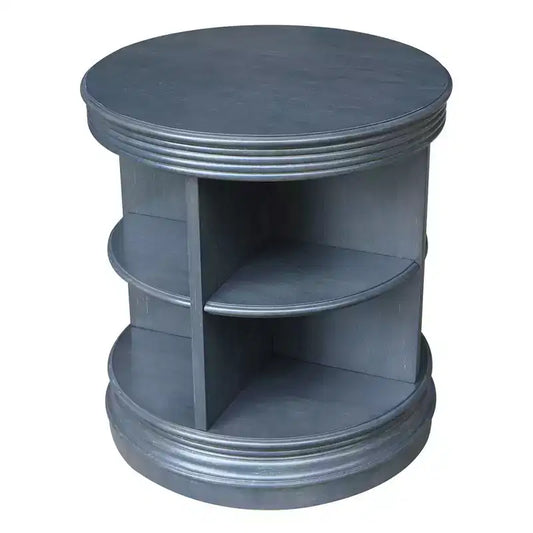 Library Round End Table - International Concepts