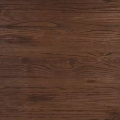 Table carrée moderne Merrick Lane de 31,5 po en métal avec plateau en bois rustique pour l'intérieur