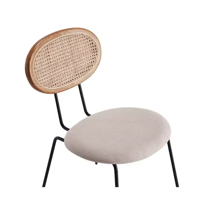 Lot de 4 chaises de salle à manger Jardin avec assise rembourrée - Manhattan Comfort