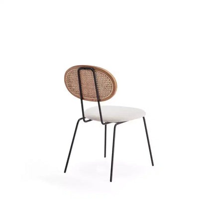 Lot de 4 chaises de salle à manger Jardin avec assise rembourrée - Manhattan Comfort