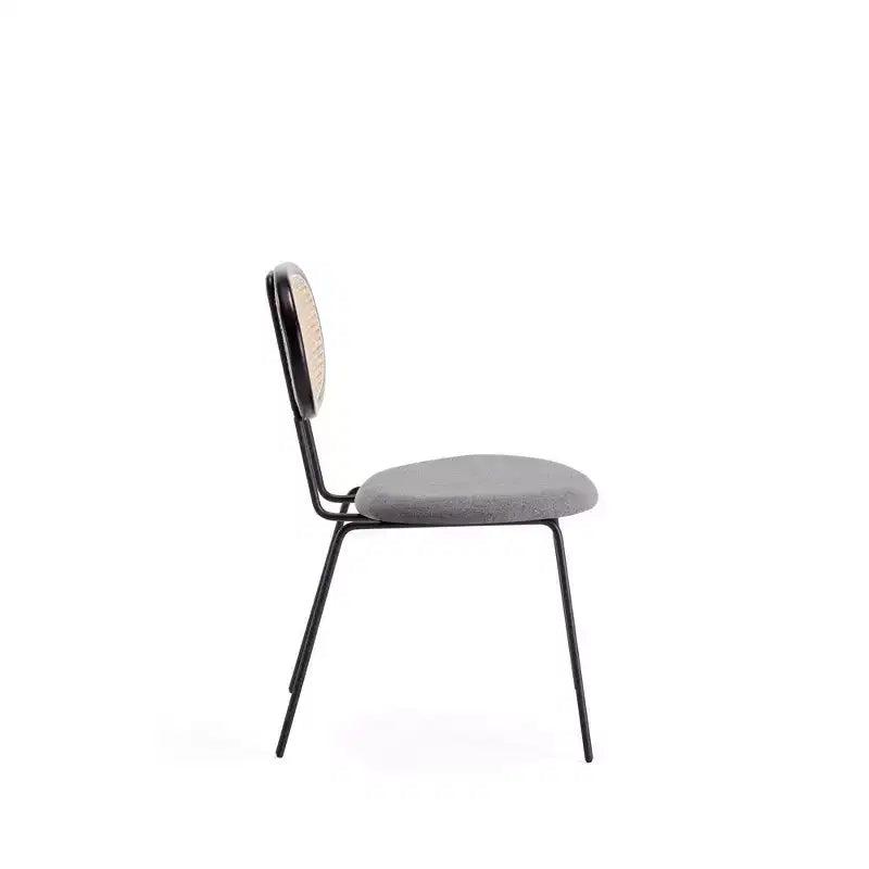 Lot de 4 chaises de salle à manger Jardin avec assise rembourrée - Manhattan Comfort