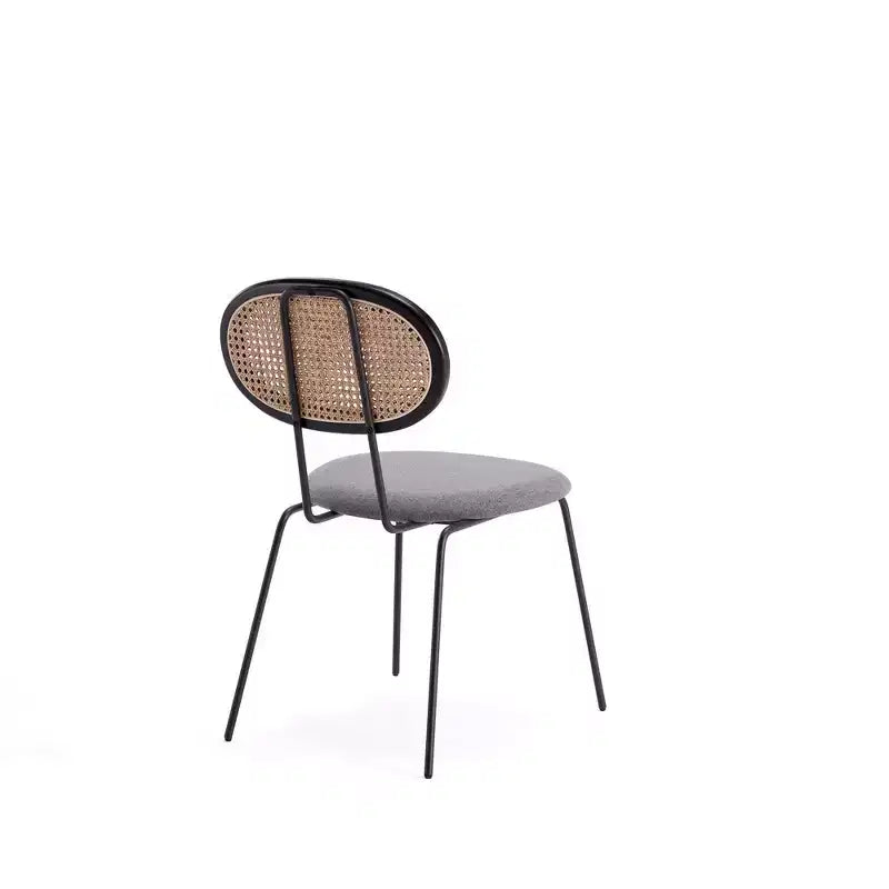 Lot de 4 chaises de salle à manger Jardin avec assise rembourrée - Manhattan Comfort